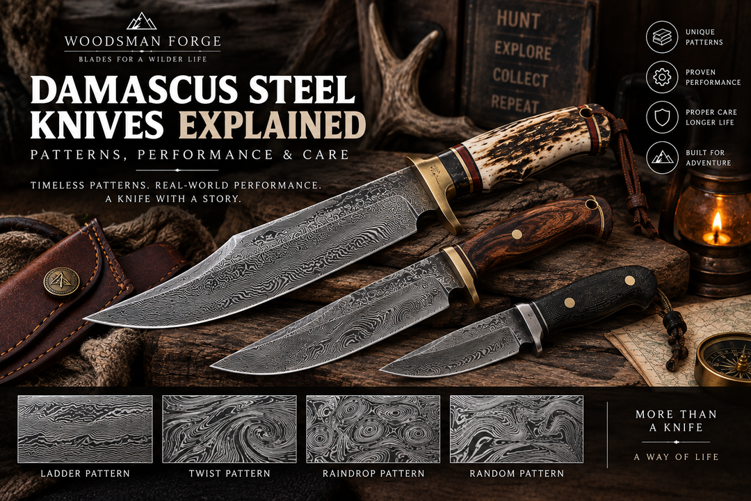 Damascus Steel Knives Explained: Patterns, Performance & Care