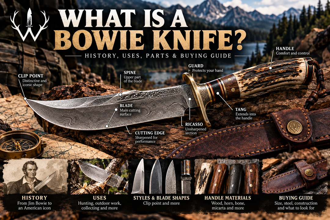 What Is a Bowie Knife? History, Uses, Parts & Buying Guide