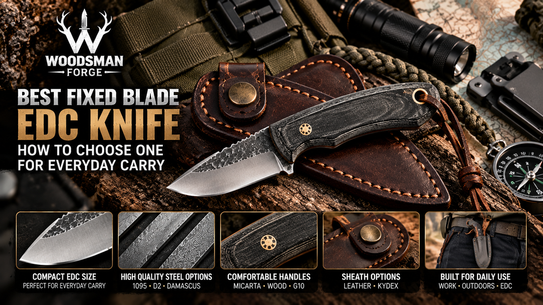 Best Fixed Blade EDC Knife: How to Choose One for Everyday Carry