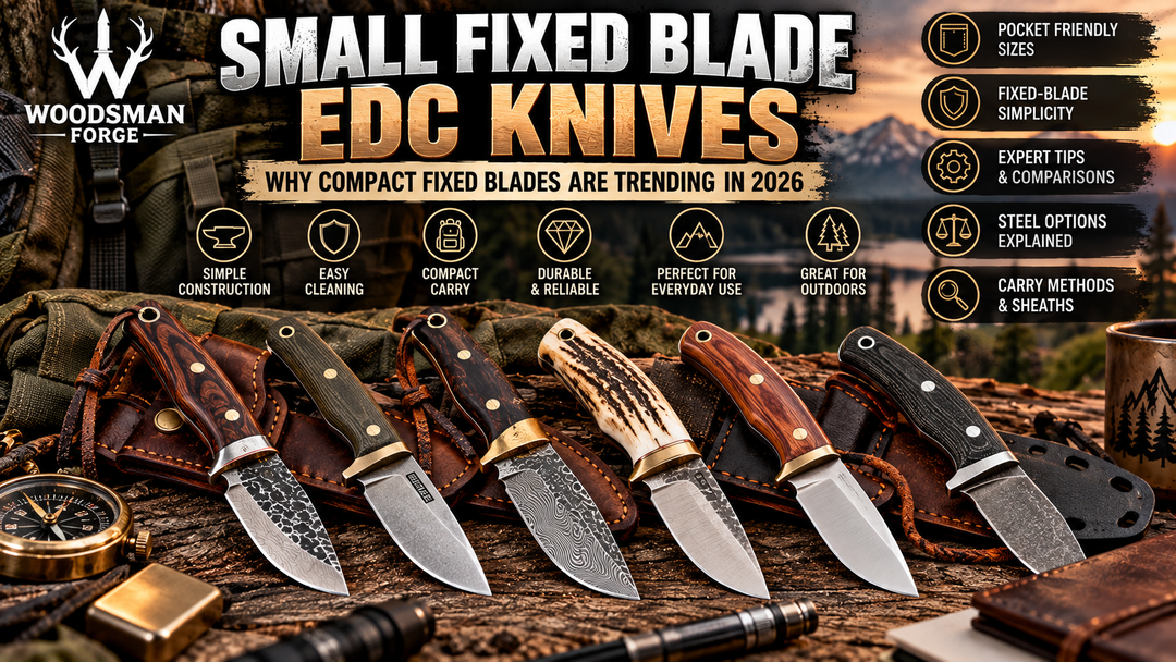 Small Fixed Blade EDC Knives: Why Compact Fixed Blades Are Trending in 2026