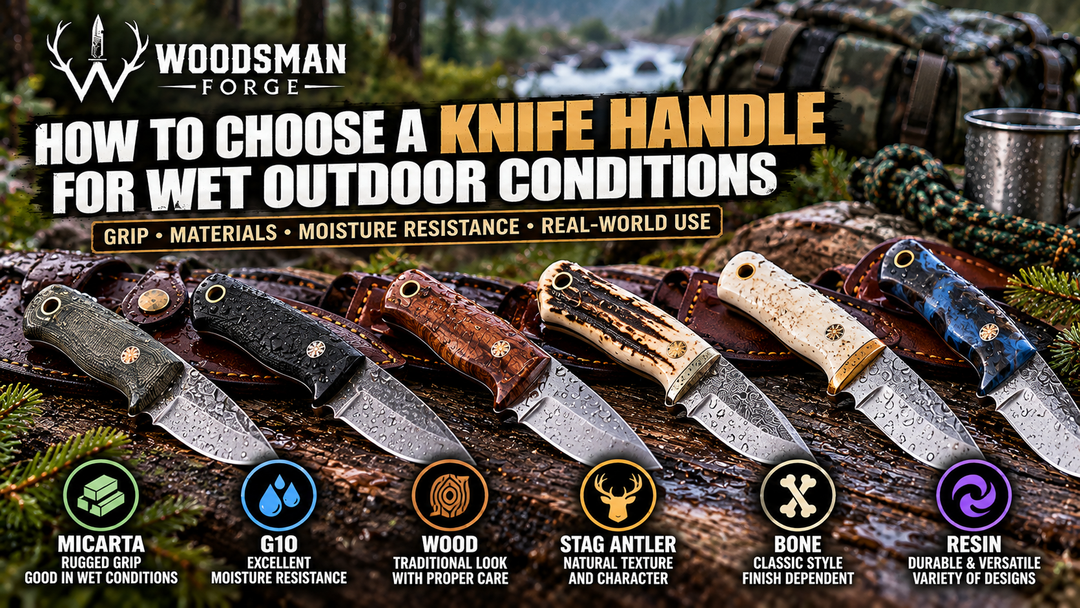 How to Choose a Knife Handle for Wet Outdoor Conditions
