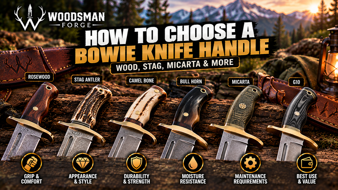 How to Choose a Bowie Knife Handle