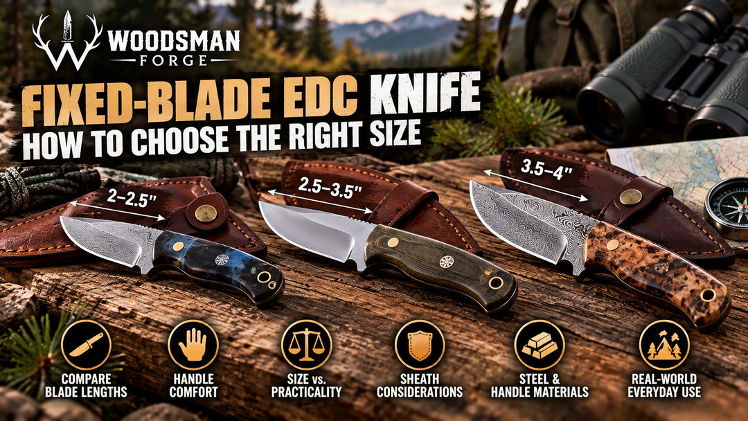 Fixed-Blade EDC Knife: How to Choose the Right Size