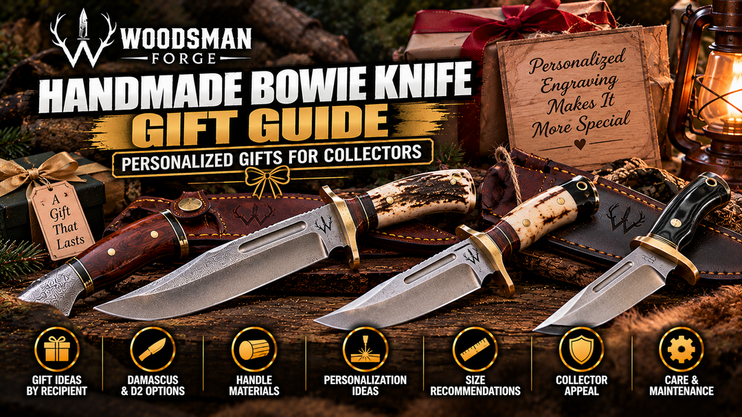 Handmade Bowie Knife Gift Guide: Personalized Gifts for Collectors