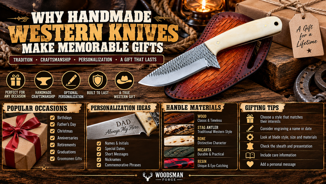 Why Handmade Western Knives Make Memorable Gifts