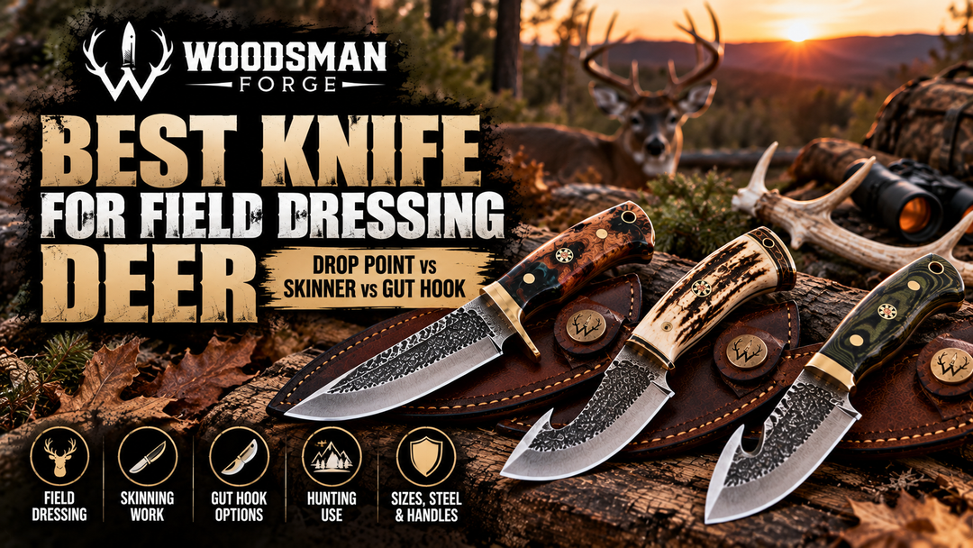 Best Knife for Field Dressing Deer: Drop Point vs Skinner vs Gut Hook