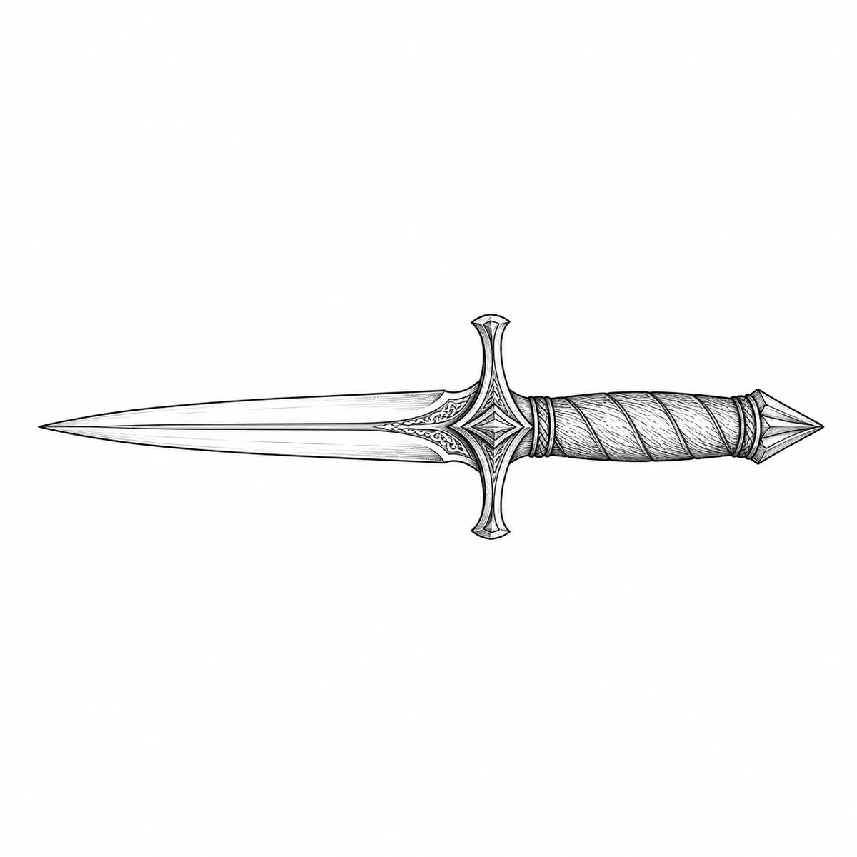Dagger Knives WOODSMAN FORGE