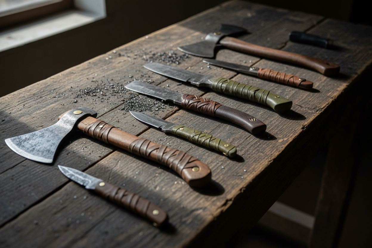 Woodsman Forge Realistic Product Banner
